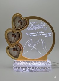 Acrylic Photo Frame Multicolour