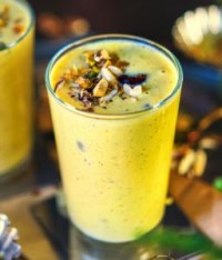 Badam Kesar Milkshake