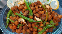 Chana Garlic Fry
