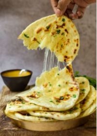 Cheese Garlic Naan