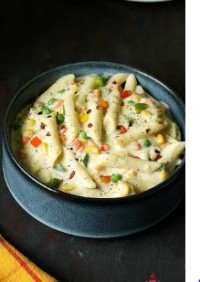 Cheese White Sause Pasta