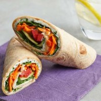 Creamy Veggie Wrap