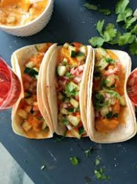 Desi Chicken Tacos