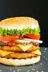 Double Tikki Cheese Burger