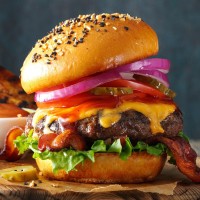 Barbeq Cheese Burger