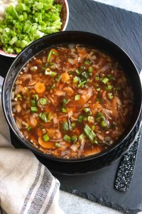 Hot & Sour Soup (Veg)