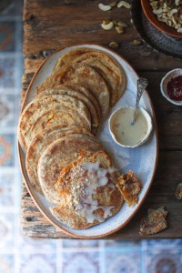 Telchi (peanut butter roti)