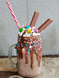 Rose Milkshake