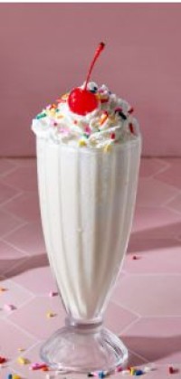 Vanilla milkshake